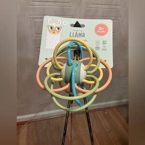 Llama  Multicolor Teething for Babies 0-+Months, BPA Free Sensory Chew Rattles